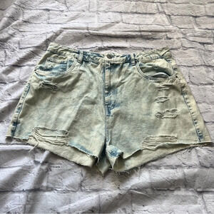 Mom Refuge Denim Shorts‎ Size 15